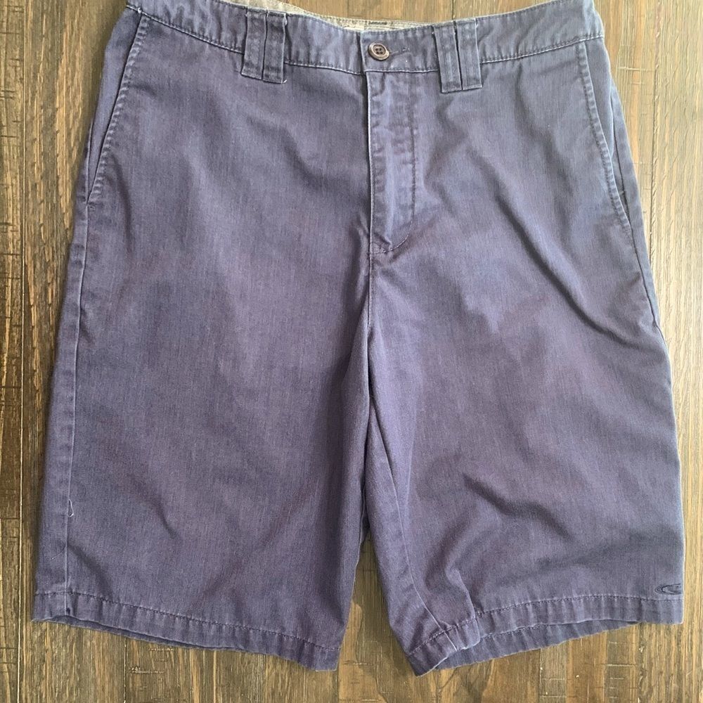 O’Neill Chino Flat Front shorts grayish blue Size 30